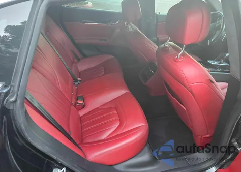 2014 Maserati Quattroporte S z USA, uszkodzony, nr VIN ZAM56RRA6E1089719